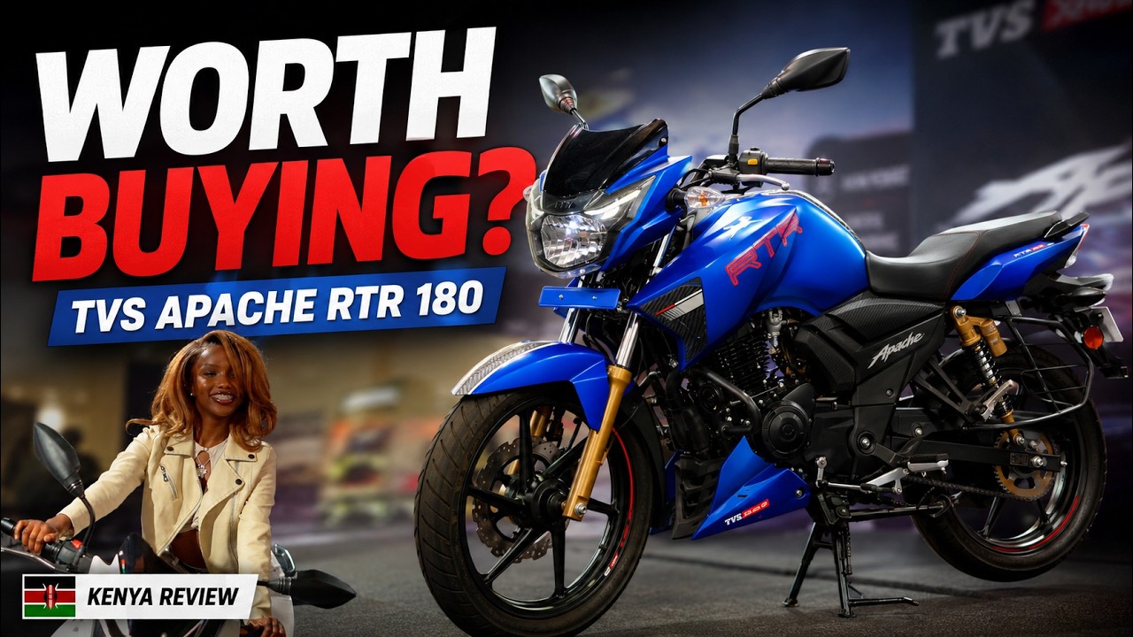 TVS Apache RTR 180: Kenya Buying Guide video thumbnail