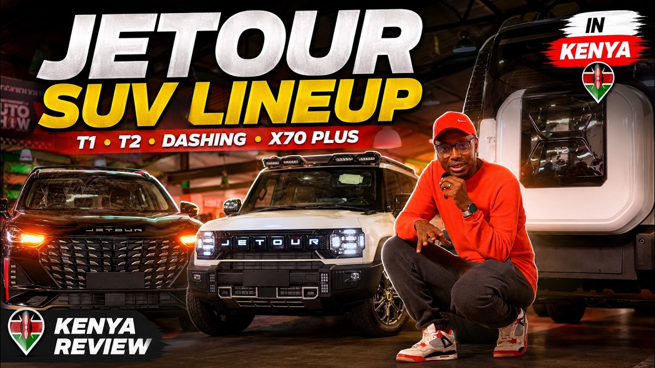 JETOUR T1, T2, Dashing and X70 Plus: Kenya Buying Guide video thumbnail